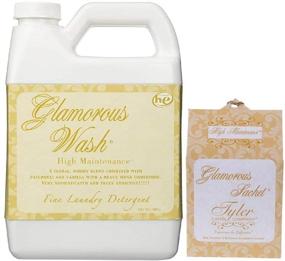 img 3 attached to 🧺 Tyler Candle High Maintenance Glamorous Wash Laundry Detergent 32oz Bundle with High Maintenance Sachets