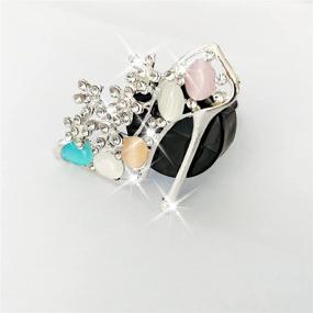 img 2 attached to AEEIX High Heel Shoe Car Air Vent Clip Charm - Bling Car Accessories for Women, Crystal Fashion Shoe with Flowers - Car Interior Decoration Charm, Rhinestone Car Bling Accessories for Cute Car Decor