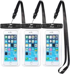 img 4 attached to 📱 AiRunTech 3-Pack Waterproof Case for iPhone 12/11/Xs/XS Max/XR/X & More - Waterproof Cell Phone Dry Bag for Samsung Galaxy S9/S8/S7, Google Pixel & All Devices Up to 7.0 Inches