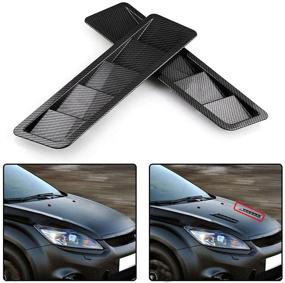 img 4 attached to WENJTP Htostar Fitment Louvers Cooling Exterior Accessories