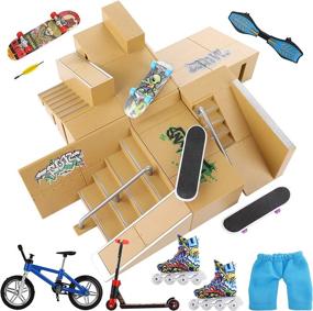 img 4 attached to 🛹 TIME4DEALS Fingerboards - Skateboard Fingerboard Silicone Toy for Remote Control & Play Vehicles