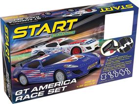 img 2 attached to Experience the Thrilling Speed of Scalextric Start GT America C1411T