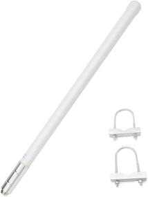 img 4 attached to 📡 Dual Band Fiberglass Mobile Radio Antenna - UHF VHF 144/430MHz GMRS Base Antenna with 15.7-inch Length and SO239 Connector for Ham Radio Devices, Repeaters, and Mobile Transceivers - Includes Antenna Mount Bracket