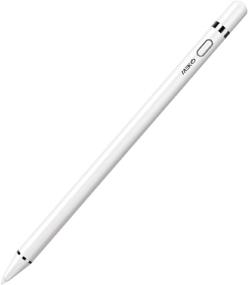 img 4 attached to Ручка-стилус MEKO с улучшенным тонким наконечником и подавлением ладони - белая | Совместима с Apple iPad Pro 11/12.9 дюймов 3-го/4-го поколения, iPad 6/7/8-го поколения, Air 3/4-го поколения, Mini 5-го поколения Цифровой карандаш (2018-2020)