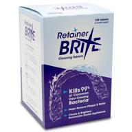 🦷 retainer brite tablets - effortless cleaning for retainers & dental appliances (120 count) logo