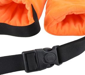 img 1 attached to 🐾 YUYUSO Dog Elbow Protector | Fleece Elbow Sleeves with Cotton Pad for Dogs - Prevent Injuries and Enhance Comfort