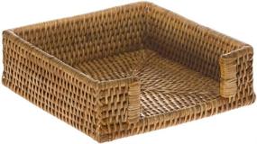 img 2 attached to KOUBOO 1020040 Rattan Napkin Holder: Superior Organization and Style for Your Table Décor