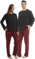 👫 cozy pajama thermal shirts for couples - perfect matching pajamas logo