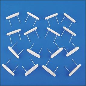 img 2 attached to 🛏️ Set of 16 Bed Skirt Holding Pins by Collections Etc