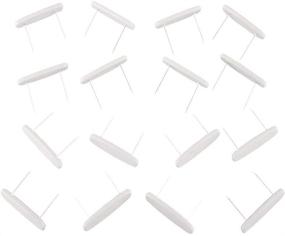 img 4 attached to 🛏️ Set of 16 Bed Skirt Holding Pins by Collections Etc