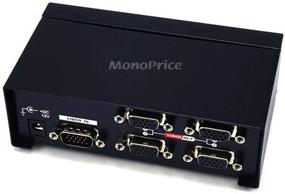 img 3 attached to Enhance Your Display Performance with Monoprice 4-Way SVGA VGA Splitter Amplifier Multiplier 300MHz
