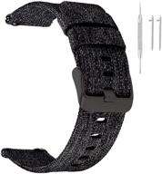 breathable replacement watchband by canvas release logo