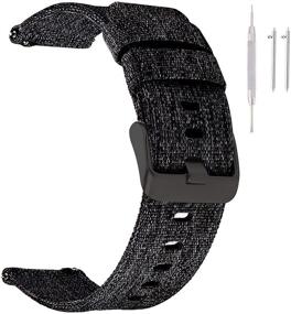 img 4 attached to Breathable Replacement Watchband by Canvas Release