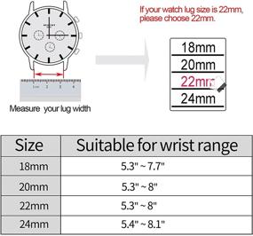 img 1 attached to Breathable Replacement Watchband by Canvas Release