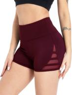 silinggy high waisted running shorts for women - workout yoga compression shorts with pockets - enhancing performance and comfort logo