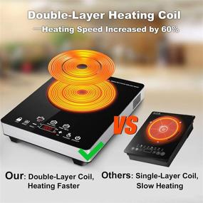 img 3 attached to Induction Countertop Double Layer Increased Temperature