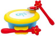 🎶 isee toddler toys: baby musical toys for 2 year old girls, educational toys for girls age 2, kids drum set baby boy toys development, take along tunes for kid learning logo