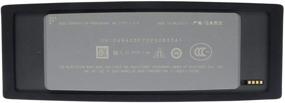 img 1 attached to 🔒 Водонепроницаемый силиконовый мягкий чехол для колонки Bose SoundLink Mini 1 и 2 - гелевый защитный чехол, чехол для переноски в путешествии (черный)