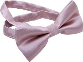 img 3 attached to Children's Boys Silk Bow Ties - Stylish Accessories for Boys at Bow Ties