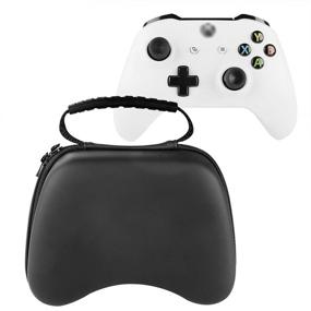 img 2 attached to 🎮 Linkidea Hard EVA Travel Controller Case for Xbox One, Google Stadia, Xbox Wireless & Nintendo Switch Pro Controllers - Ultimate Gaming Controller Storage Solution!