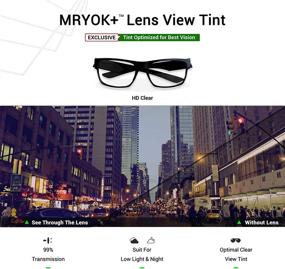 img 1 attached to 🕶️ Mryok Replacement Lenses for Oakley Jacket Sunglasses: Premium Men's Eyewear Accessories