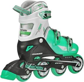 img 2 attached to Enhanced Performance and Comfort: 🔥 Roller Derby Womens V Tech Adjustable Skates