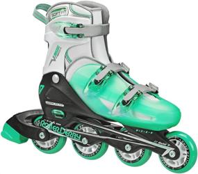img 4 attached to Enhanced Performance and Comfort: 🔥 Roller Derby Womens V Tech Adjustable Skates