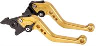 hopider short brake clutch levers compatible with yzf r1 2004-2008 logo