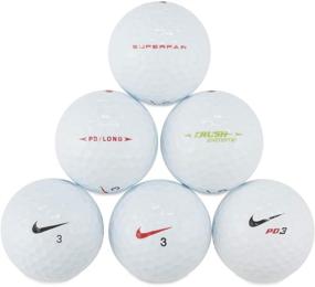 img 4 attached to 🏌️ Nike AAAA Mix Golf Balls - 50 Pack for Enhanced Performance and Durability