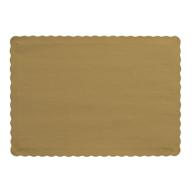 perfectware placemat-gold-200 placemat with scalloped edges логотип