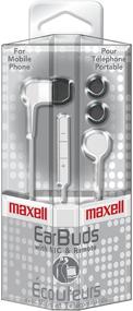 img 1 attached to 🎧 Maxell 190303 In-Ear Headphones With Microphone