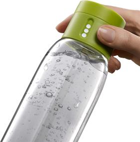 img 2 attached to Stay Hydrated with Joseph Joseph 💧 Dot Hydration-Tracking Water Bottle, 1 EA, Gray