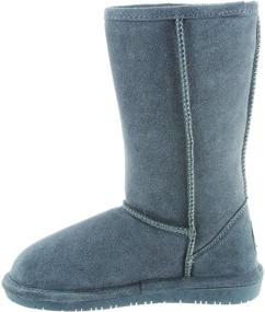 img 1 attached to Чёрные детские сапоги BEARPAW Emma Youth для маленьких мальчиков