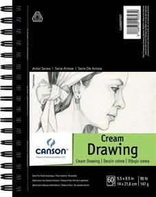 img 2 attached to Canson Artist Cream Drawing Sheets