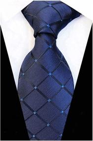 img 1 attached to Veegood Classic Jacquard Striped Z04 Men's Accessories in Ties, Cummerbunds & Pocket Squares