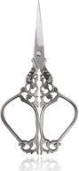 🧵 bihrtc 4.5 inch embroidery scissors: small sewing cross stitch stainless steel shears for crafting, needlework, threading & diy tool logo