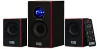 acoustic audio by goldwood aa2103: ultimate 2.1 bluetooth speaker system for immersive home theater experience in black logo