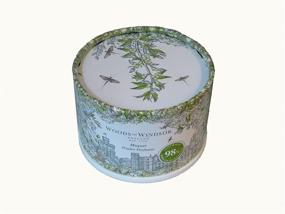 img 1 attached to 🌸 Delicate and Elegantly Scented: Woods Of Windsor Lily Of The Valley Body Dusting Powder With Puff for Women