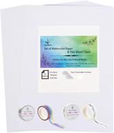 jujubean sales sketch paper: ultimate calligraphy kit with decorative washi tape and high-quality sketch paper logo