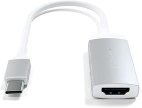 img 3 attached to ⭐ Адаптер Satechi Aluminum Type-C HDMI 4К (60Гц) для 2020 MacBook Pro, Air, iPad Pro и т.д. (Серебристый)