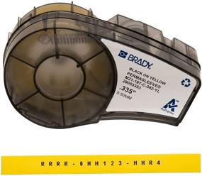 img 1 attached to 🏷️ Brady M21 187 C 342 YL Cartridge Permasleeve Material 187: Ideal Solution for Durable Labeling Needs