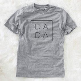 img 2 attached to 👔 Inkopious DADA T Shirt: Fathers Crewneck Men's Clothing, T-Shirts & Tanks