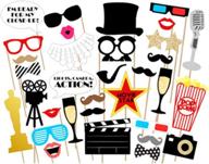 movie hollywood party photo booth logo