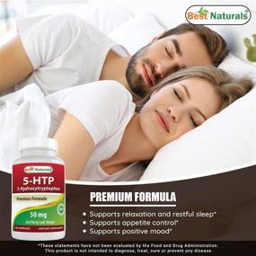 img 1 attached to 💤 Enhance Relaxation & Restful Sleep: Best Naturals 5-HTP 50 mg - 120 Capsules