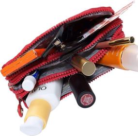 img 1 attached to NuPouch Malibu Wristlet Zipper Handbag