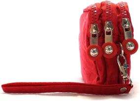 img 3 attached to NuPouch Malibu Wristlet Zipper Handbag