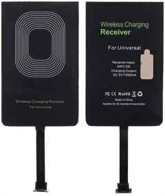 img 3 attached to DiGiYes Universal Ultra Slim Wireless Charger Charging Receiver Module with Micro-USB Interface - 5V 1A for Android Phones