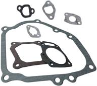 🔥 high-quality cylinder head exhaust muffler full gaskets for honda gx160 5.5hp gx200 6.5hp engine: enhance performance and reduce noise! logo