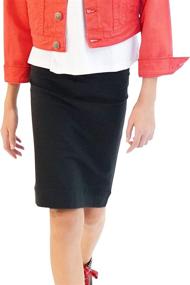 img 3 attached to 👗 KIDPIK Girls Pencil Skirts Assortment - Trendy Girls' Apparel