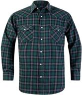 men's regular sleeve flannel button-up shirts - clothing logo